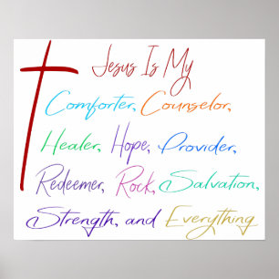 Poster Jesus Meu Tudo