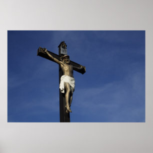 Poster Jesus Na Cruz