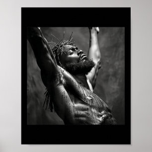 Poster Jesus Negro, Cristianismo, Igreja, Cristo, Jesus