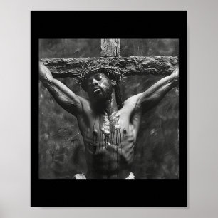 Poster Jesus Negro, Cristianismo, Igreja, Cristo, Jesus