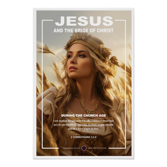 Póster Jesus - Noiva do Cristo 4 (Frente)