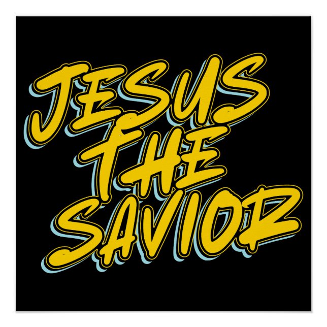 PÓSTER JESUS O SALVADOR (Frente)