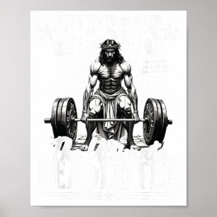 Poster Jesus, O Último Deadlifador Jesus Matando Ch