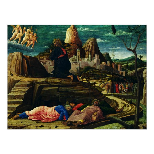 Póster Jesus ora no Jardim de Getsêmani (Frente)