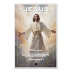 Póster Jesus - Raptura de Encontro 3