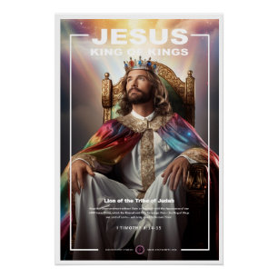 Póster Jesus - Rei dos Reis