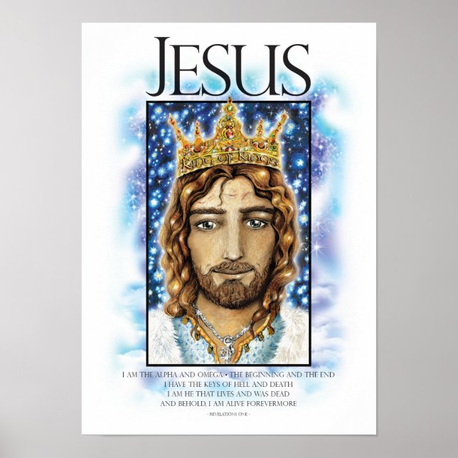 Poster Jesus: Rei dos Reis (Frente)