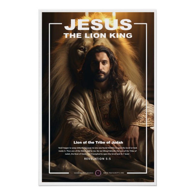 Póster Jesus - Rei Leão 2 (Frente)