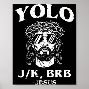Poster Jesus Ressuscitado na Páscoa Piadoso Religioso Hom