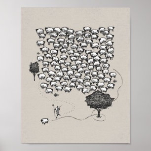 Poster Jesus Sai dos 99 - O Bom Pastor