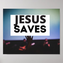 Poster Jesus Salva