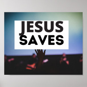 Poster Jesus Salva