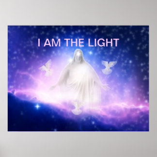 Póster Jesus, sou a luz do mundo