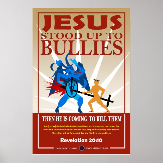Poster Jesus Stood_Up para Bullies (Frente)