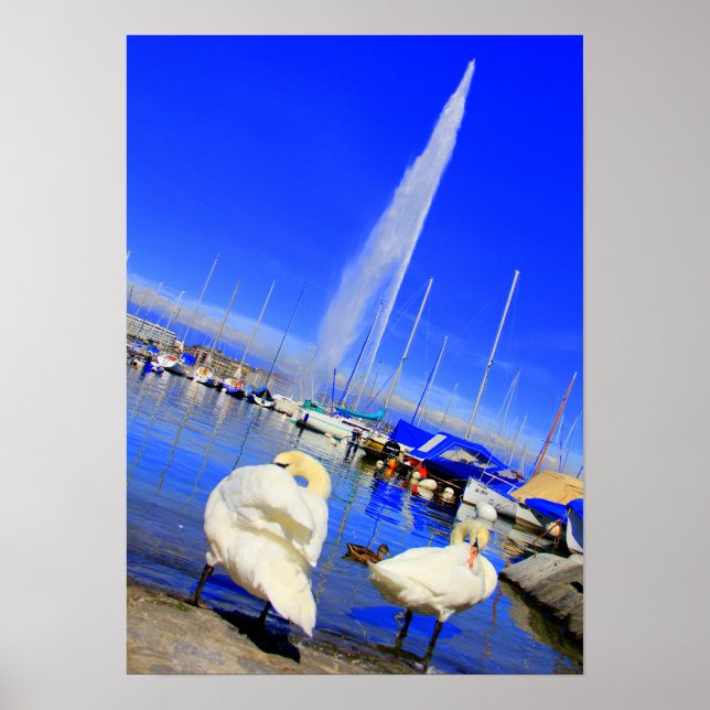 Poster Jet d'Eau (Frente)