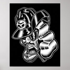 Poster Jet Latex™/Cowboy Espacial