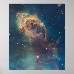 Póster Jet na Carina Nebula