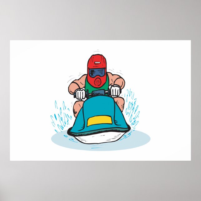 Poster Jet Ski (Frente)
