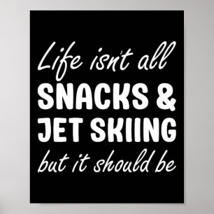 Poster Jet Skiing Para Mulheres Ou Homens Jet Skiing Love
