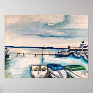 Poster Jet X Dock, Ilha Kelley 