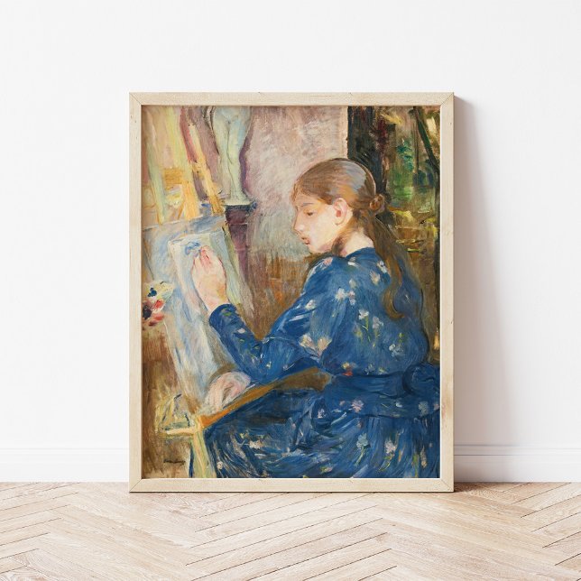 Poster Jeune Fille Écrivant | Berthe Morisot (Criador carregado)