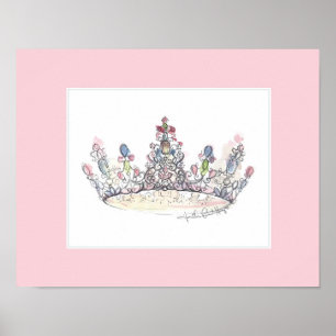 Poster Jewel Crown por Heather French Henry