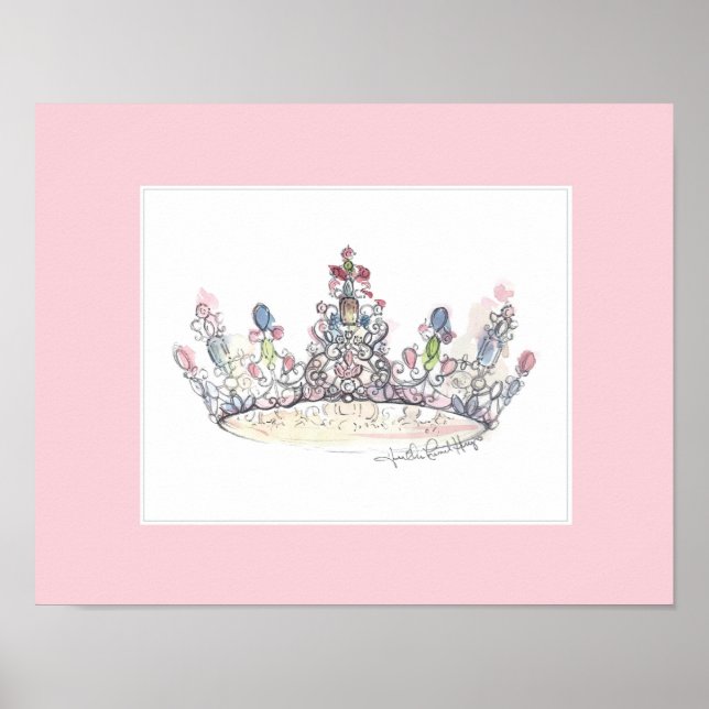 Poster Jewel Crown por Heather French Henry (Frente)