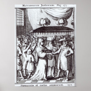 Póster Jewish Wedding