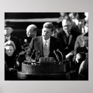 Póster JFK Inauguaration