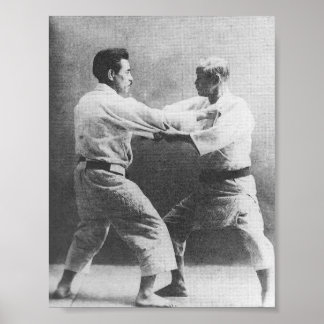 Póster Jigoro Kano e Kyuzo Mifune