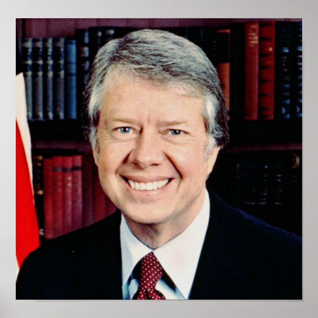 Poster Jimmy Carter 39º Presidente dos EUA (Frente)
