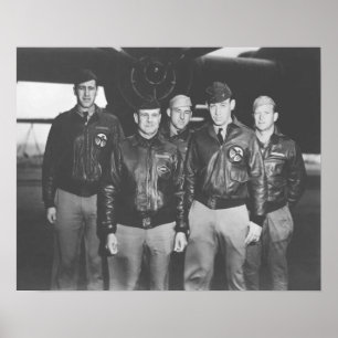 Poster Jimmy Doolittle e seu grupo
