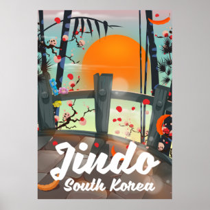Poster Jindo Coreia do Sul