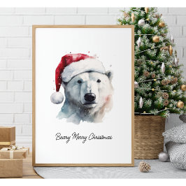 Poster Jingle Bear Joy, personalizado