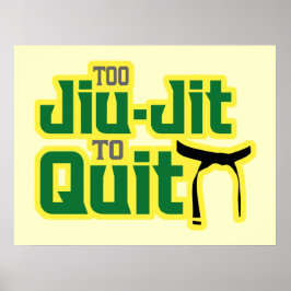 Poster Jiu Jitsu