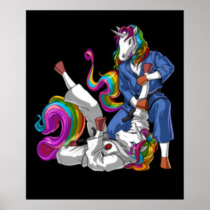 Poster Jiu-Jitsu Unicorns