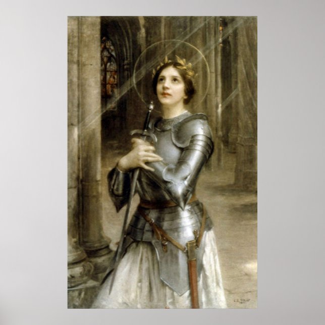 Poster Joan of Arc By Charles Amable Lenoir (Frente)