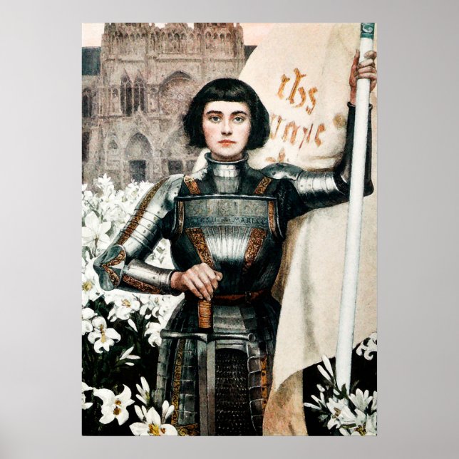 Poster Joan of Arc por Albert Lynch (Frente)