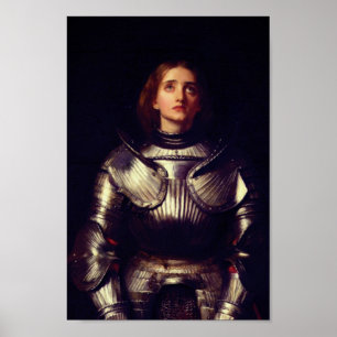 Poster Joan of Arc por John Everett Millais