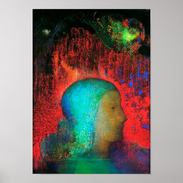 Poster Joan of Arc, Redon (Frente)