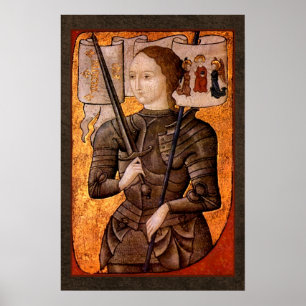 Poster Joana d'Arc Maid de Orleans