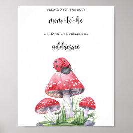 Poster Joaninha - Ajude a Mãe Atarefada que Está Esperand
