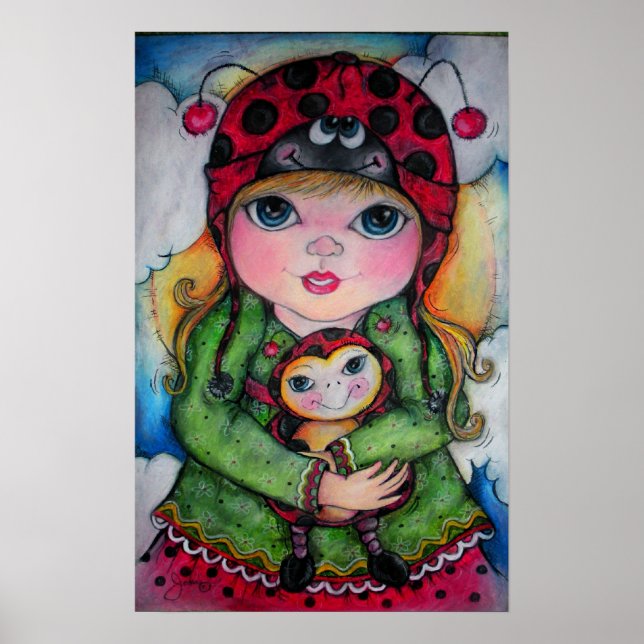 Poster Joaninha! Joaninha! Pôster! U Escolher tamanho (Frente)