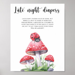 Poster Joaninha - Jogo de fraldas de madrugada