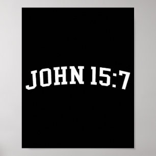 Poster João 15 7