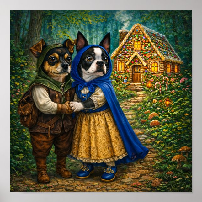 Poster "João e Maria" (Frente)