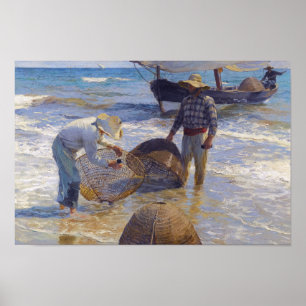 Poster Joaquin Sorolla - pescador Valencian
