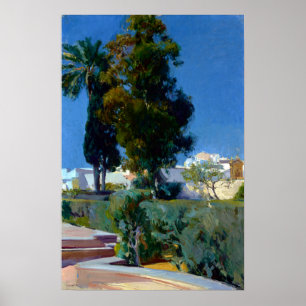 Poster Joaquin Sorolla y Bastida Canto do Jardim