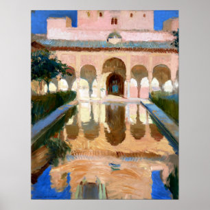 Poster Joaquin Sorolla y Bastida Salão dos embaixadores