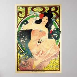 Poster JOB por Alphonse Mucha